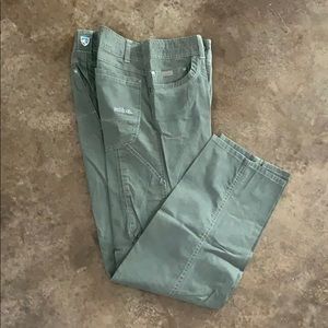 KUHL khaki cargo pants